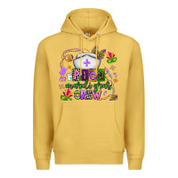 Antique Gold picu mardi gras crew Premium Hoodie - AdoDesignShop