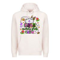 Pale Pink picu mardi gras crew Premium Hoodie - AdoDesignShop