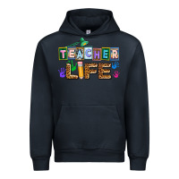Navy teacher life Urban Hoodie - AdoDesignShop