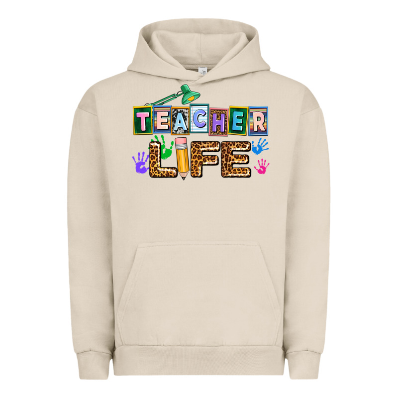 Teacher Life Urban Hoodie by AdoDesignShop | Teevron