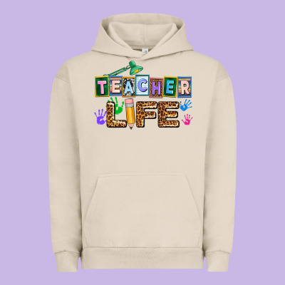 Teacher Life Urban Hoodie Designed By Adodesignshop