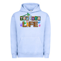 Pigment Grape Ice teacher life Urban Hoodie - AdoDesignShop