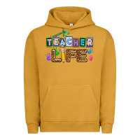 Pigment Peanut Butter teacher life Urban Hoodie - AdoDesignShop