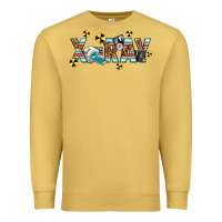 Antique Gold X-ray Premium Sweatshirt - texasbilliewilder