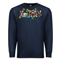 Navy X-ray Premium Sweatshirt - texasbilliewilder