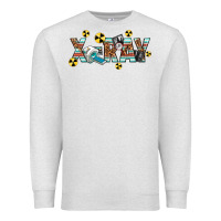 Oatmeal Heather X-ray Premium Sweatshirt - texasbilliewilder