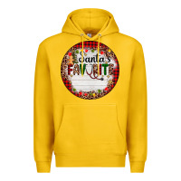 Lemon custom name santas favorite nurse Premium Hoodie - AdoDesignShop