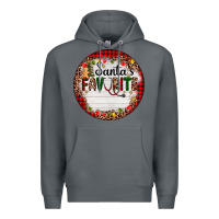 Rock custom name santas favorite nurse Premium Hoodie - AdoDesignShop