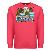 Cardinal Wolf coffee cups Premium Sweatshirt - texasbilliewilder