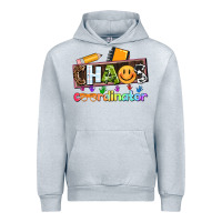 Heather Grey teacher chaos coordinator Urban Hoodie - AdoDesignShop