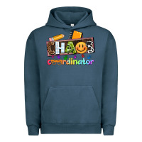 Pigment Midnight Navy teacher chaos coordinator Urban Hoodie - AdoDesignShop