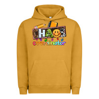 Pigment Peanut Butter teacher chaos coordinator Urban Hoodie - AdoDesignShop