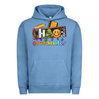 Pigment Pebble Blue teacher chaos coordinator Urban Hoodie - AdoDesignShop