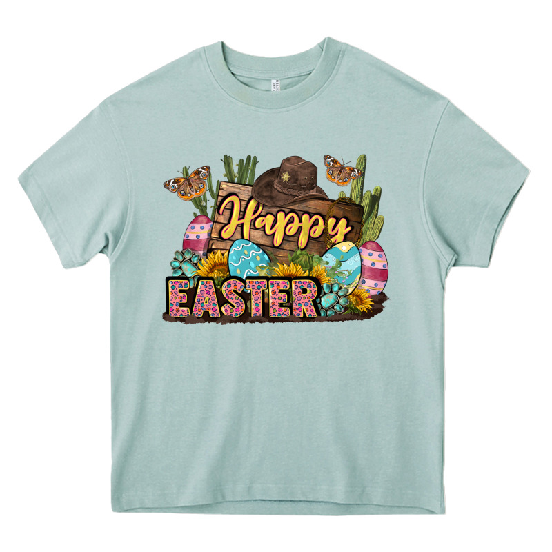 Happy Easter Heavy Core Tee by LillyAllenDesigns | Teevron