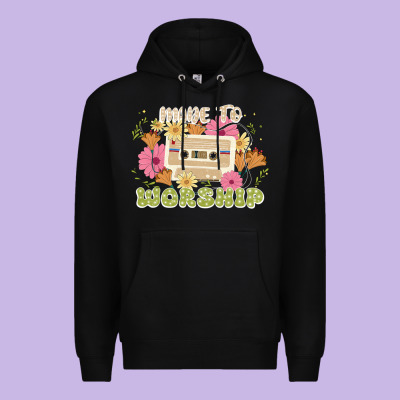 Made To Worship Premium Hoodie Designed By Jahusdesignshop