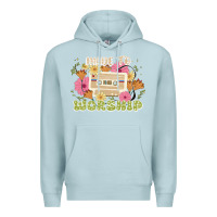 Blue Mist made to worship Premium Hoodie - JahusDesignShop