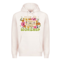 Pale Pink made to worship Premium Hoodie - JahusDesignShop