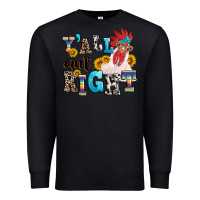 Black Y'all ain't right crazy Premium Sweatshirt - texasbilliewilder