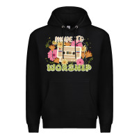 Black made to worship Premium Hoodie - JahusDesignShop