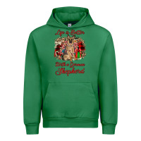 Emerald Christmas life is better with a german shepherd Urban Hoodie - JahusDesignShop