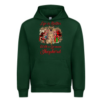 Forest Green Christmas life is better with a german shepherd Urban Hoodie - JahusDesignShop