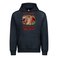 Navy Christmas life is better with a german shepherd Urban Hoodie - JahusDesignShop