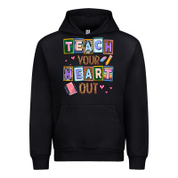 Black teach your heart out Urban Hoodie - AdoDesignShop