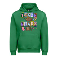 Emerald teach your heart out Urban Hoodie - AdoDesignShop