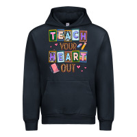 Navy teach your heart out Urban Hoodie - AdoDesignShop