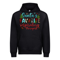 Black santa s favorite respiratory therapist Urban Hoodie - JahusDesignShop