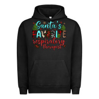 Pigment Black santa s favorite respiratory therapist Urban Hoodie - JahusDesignShop