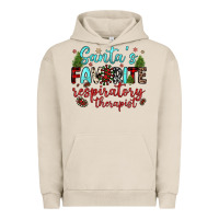 Pigment French Oak santa s favorite respiratory therapist Urban Hoodie - JahusDesignShop
