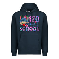 Navy 120 days of school Premium Hoodie - AdoDesignShop