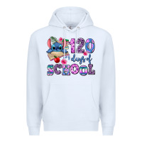 White 120 days of school Premium Hoodie - AdoDesignShop