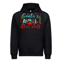 Black santa s favorite office staff Urban Hoodie - JahusDesignShop