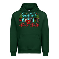 Forest Green santa s favorite office staff Urban Hoodie - JahusDesignShop
