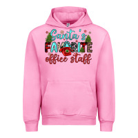 Fuchsia Pink santa s favorite office staff Urban Hoodie - JahusDesignShop