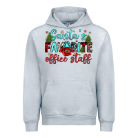 Heather Grey santa s favorite office staff Urban Hoodie - JahusDesignShop