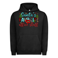 Pigment Black santa s favorite office staff Urban Hoodie - JahusDesignShop