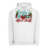 Pigment Lunar Rock santa s favorite office staff Urban Hoodie - JahusDesignShop