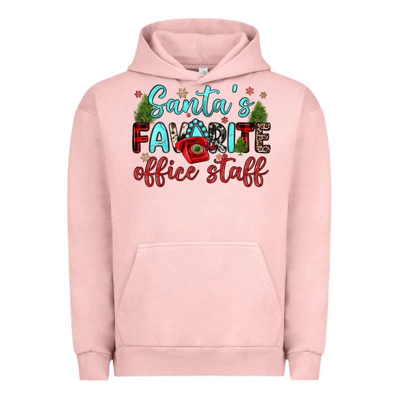 Santa S Favorite Office Staff Urban Hoodie by JahusDesignShop | Teevron
