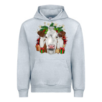 Heather Grey christmas simmental Urban Hoodie - JahusDesignShop