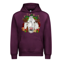 Mauve Wine christmas simmental Urban Hoodie - JahusDesignShop