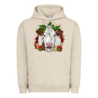 Pigment French Oak christmas simmental Urban Hoodie - JahusDesignShop