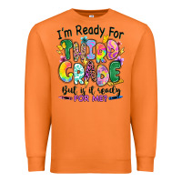 Carrot I'm ready for third grade but is it ready for me Premium Sweatshirt - RanaPortraitStore