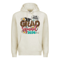 Oatmeal Heather grad squad 2024 Premium Hoodie - AdoDesignShop