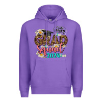 Purple grad squad 2024 Premium Hoodie - AdoDesignShop