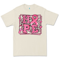 Hope Breast Cancer Awareness Ribbon Premium Tee | Teevron