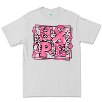 Dove Grey hope breast cancer awareness ribbon Premium Tee - LillyAllenDesigns