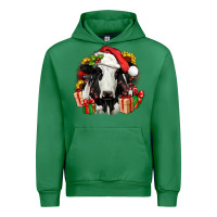 Emerald christmas holstein Urban Hoodie - JahusDesignShop